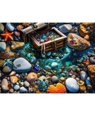 Turtle Treasure Pool 1000 piece Jigsaw Puzzle for Adults