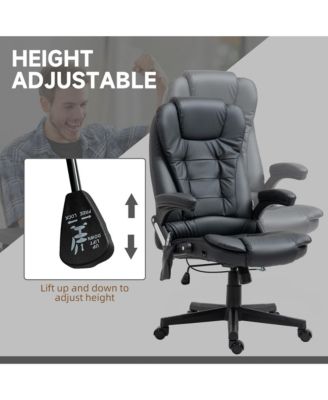 High-Back Vibration Massage Chair, Heating Office Chair,