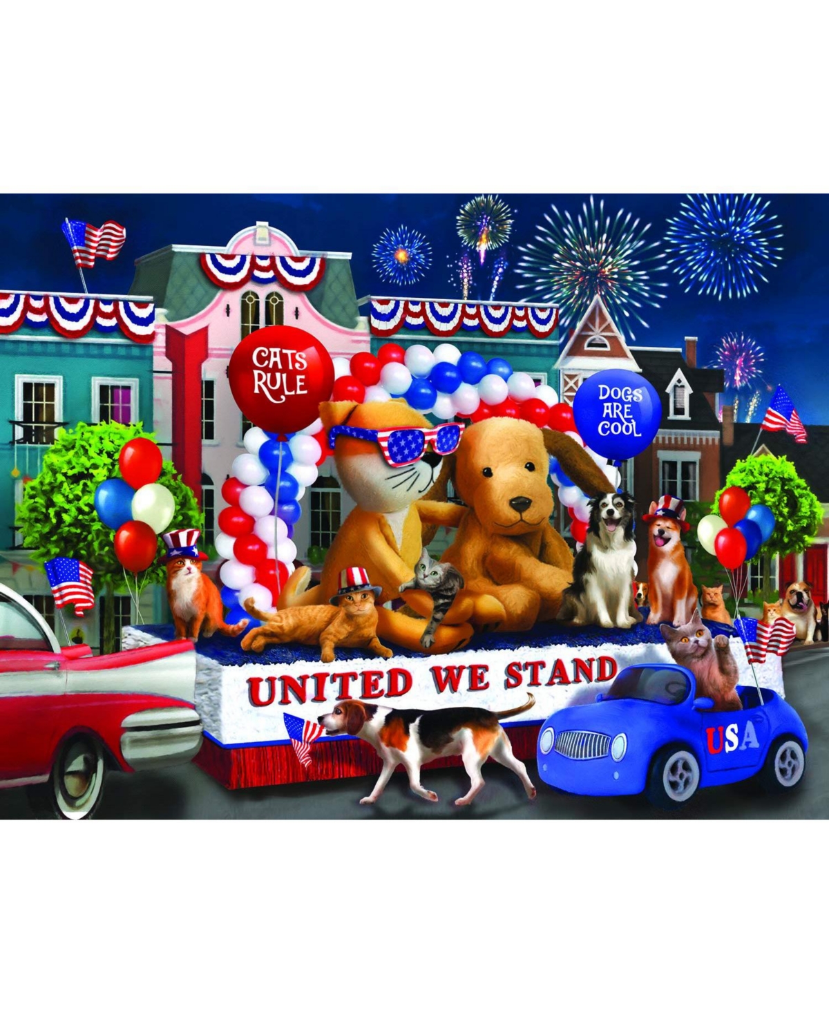 SunsOut United We Stand 300 piece Jigsaw Puzzle for Adults