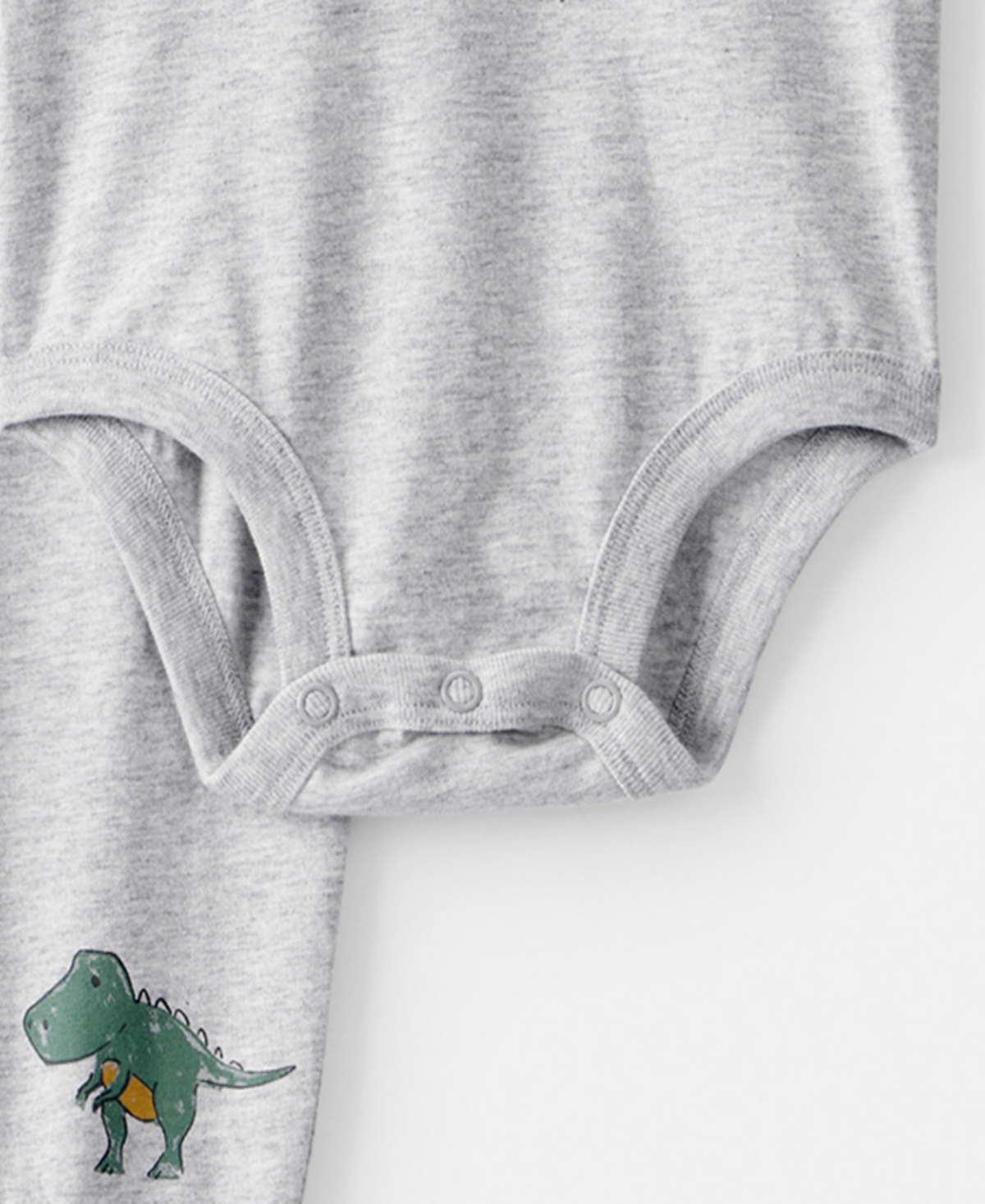 Carter's Baby Boys' Dinosaur Print Crewneck Bodysuit and Pants, 2-Piece Set