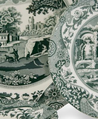 Heritage Green Italian 12-Pc. Dinnerware Set, Service for 4