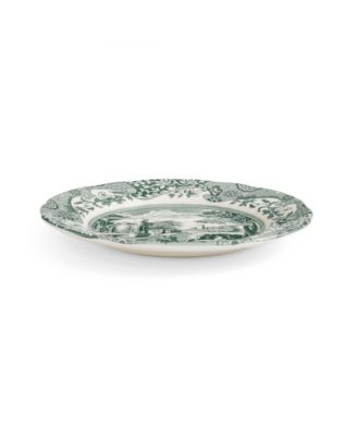 Heritage Green Italian Salad Plates, Set of 4