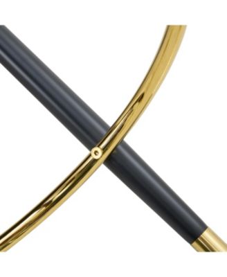 Modern Brown/Gray PU Bar Chairs - Set of 2