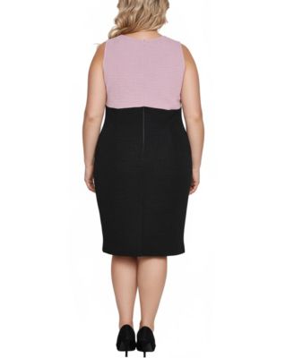 Plus Size Long Sleeve Ponte Cropped Jacket