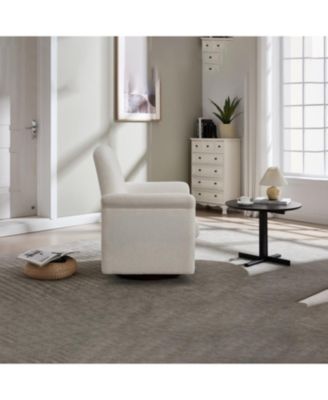 Swivel Barrel Accent Chair