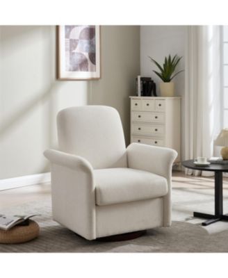 Swivel Barrel Accent Chair