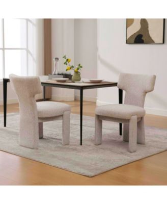 Chenille Dining Chairs (Set of 2)