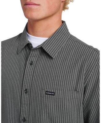 Men's Oxford Stripe Classic Short-Sleeve Shirt