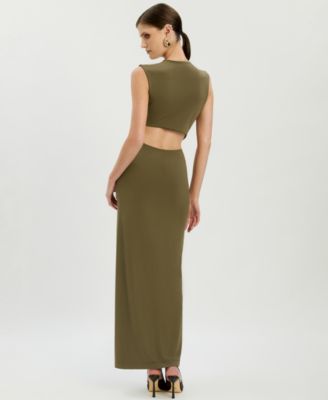 Women's Felix Crew Neck Maxi Dress