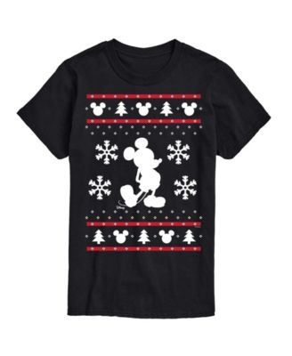 Men's Disney Christmas Mickey Graphic Crewneck T-Shirt
