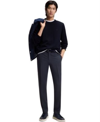 Men's Washable Stretch Fabric Slim-Fit Pants