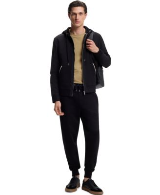 Men's Cotton-Blend Bubble-Jacquard T-Shirt