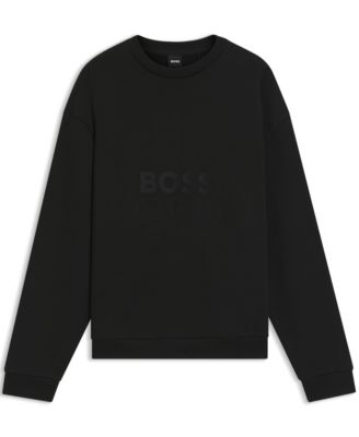 Men's Cotton Terry Oversized-Fit Logo Sweatshirt