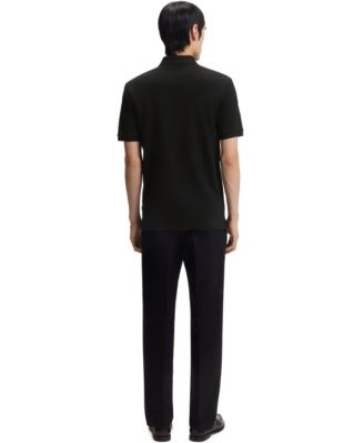 Men's Cotton-Piqu&eacute; Logo Artwork Polo Shirt