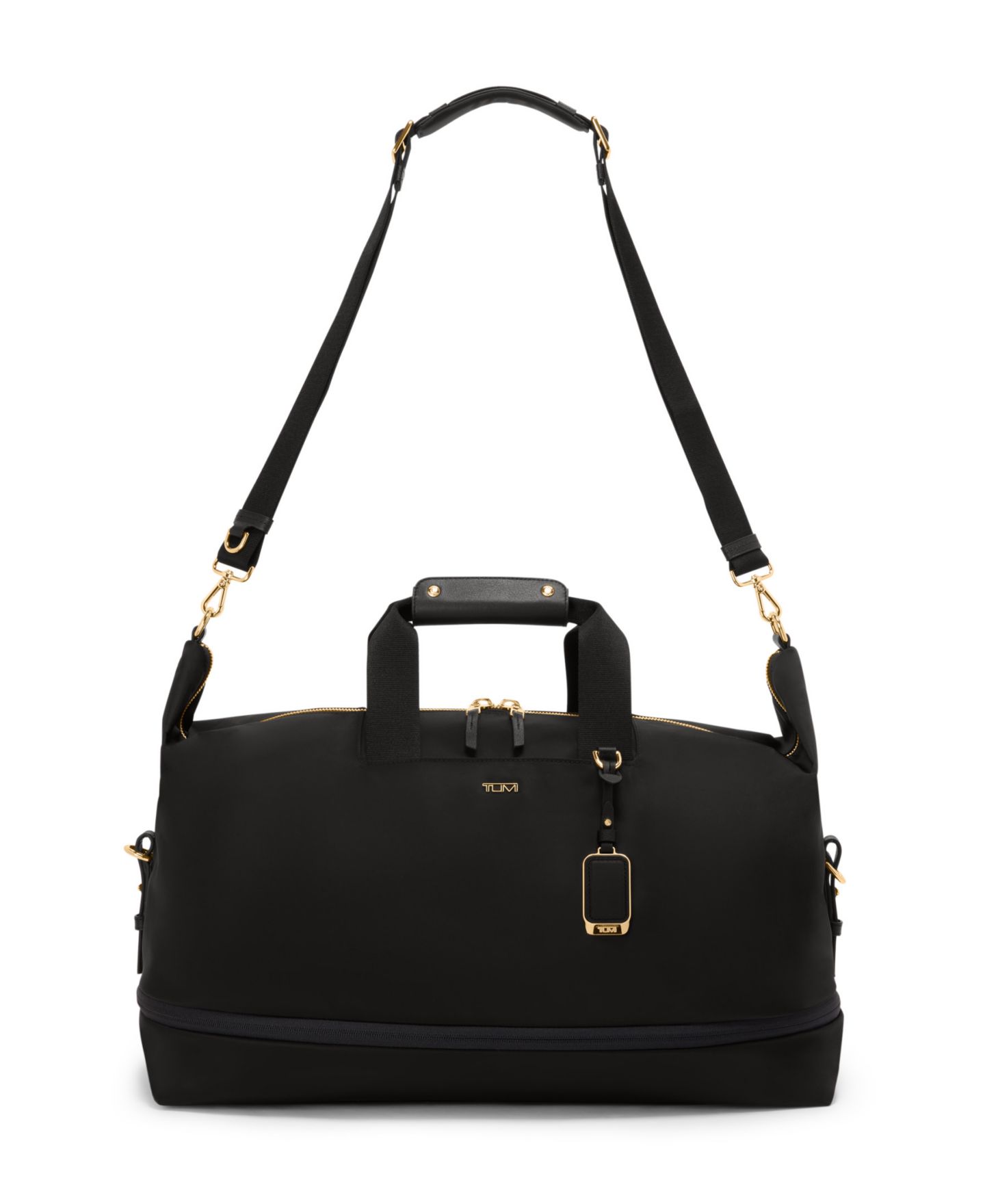 Сумка TUMI Voyageur Rhys Expandable Duffel, цвет: Чёрный / Золотой — фото 2