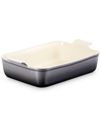 Stoneware 6.75 Quart Heritage Deep Rectangular Lasagna Dish