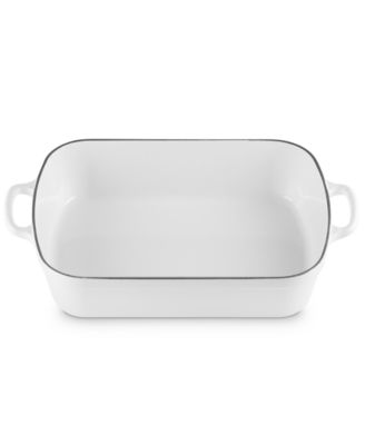 Stoneware 6.75 Quart Heritage Deep Rectangular Lasagna Dish