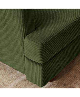 Corduroy 6-Seater Modular Sectional Sofa (Green)