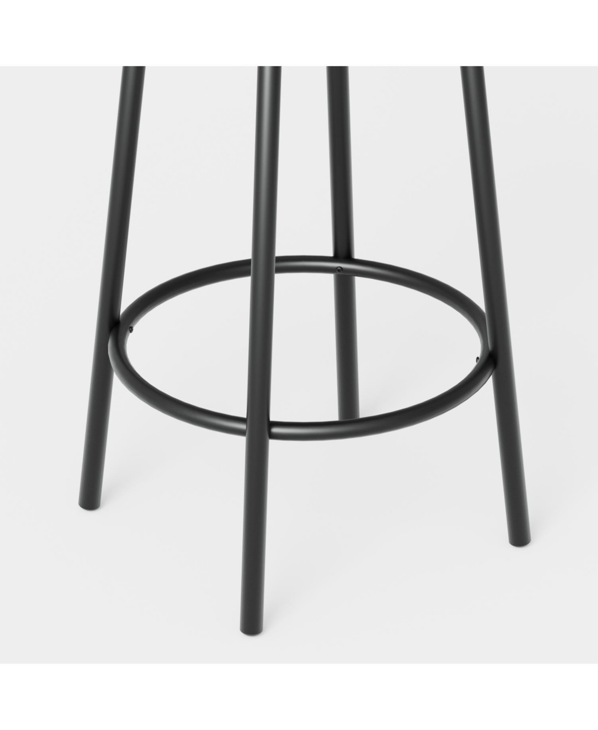 Streamdale Furniture Grey Bar Table Set with 4 Stools, Backrest, 47.24"L