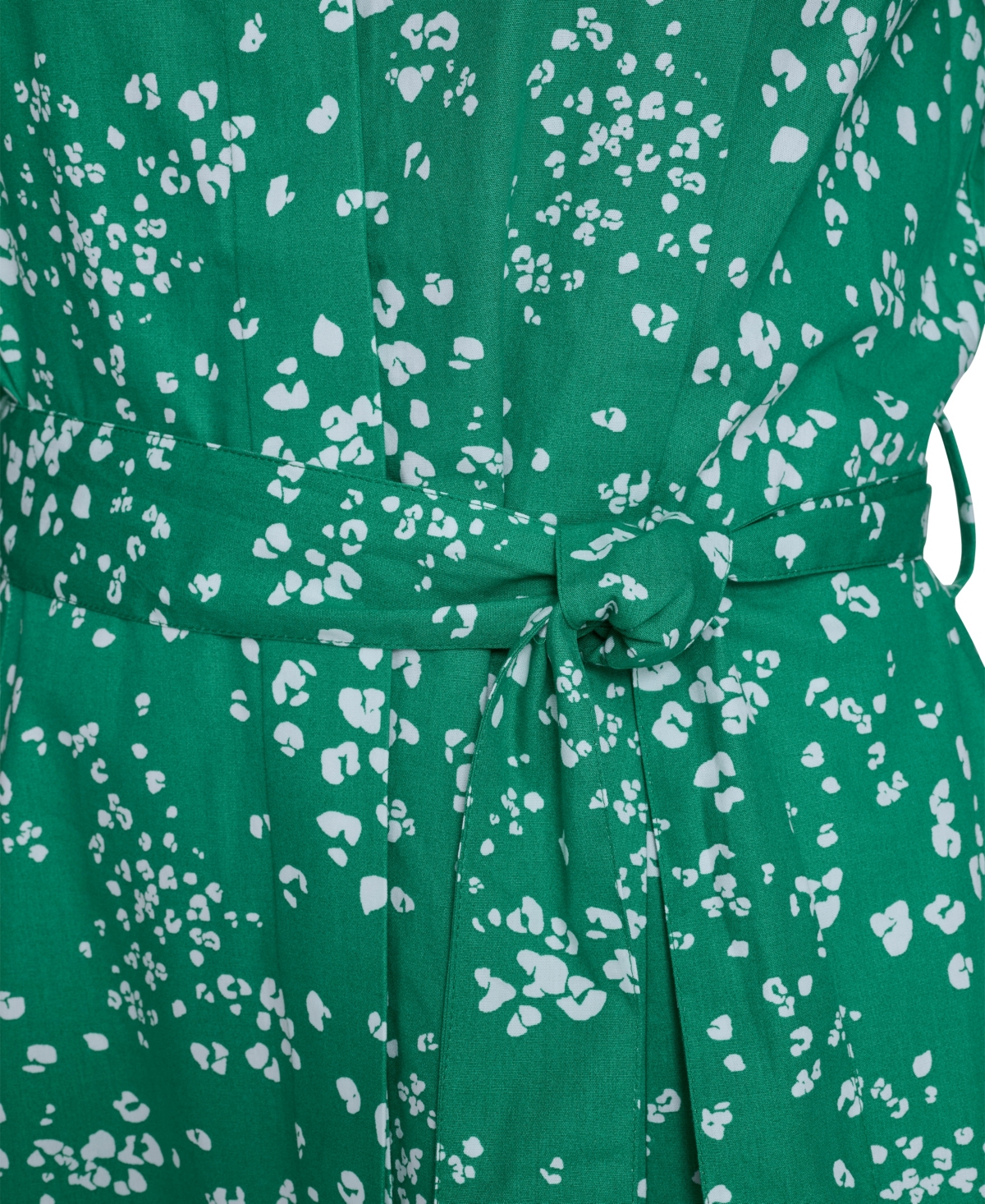 Calvin Klein Women's Short-Sleeve Tiered Shirt Dress