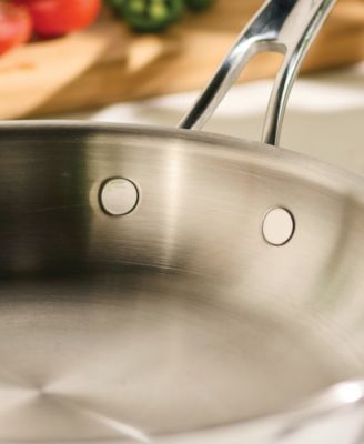 EverLast Stainless Steel 2-Pc. Tri-Ply Clad Frying Pan Set, Exclusively at Macy's