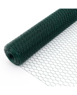 Streamdale Furniture Galvanized Hex Chicken Wire for Garden and Coop ...