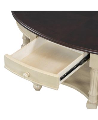 Vintage Oval Coffee Table