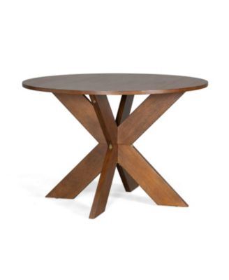 Round Dining Table Modern Farmhouse Kitchen Table
