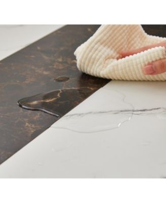 70.9" Marble Grain Dining Table - Seats 8