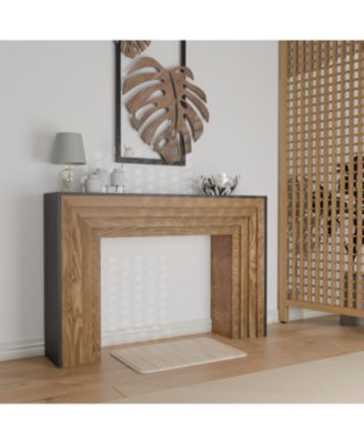 Streamdale 47in Modern Wood Console/Entry Table - Rustic & Contemporary