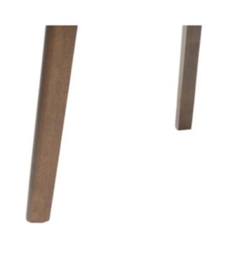 Streamdale Mid-Century Modern Round Bar Table - 42", Natural Walnut