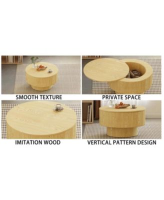 Streamdale + 29.5" + Wood + Storage + Coffee Table