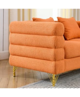 81" Oversized 3-Seater Sectional Sofa