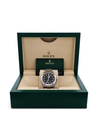 Oyster Perpetual Explorer Automatic Watch in Stainless Steel 40mm