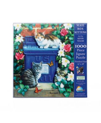 Mail Box Kittens 1000 piece Jigsaw Puzzle for Adults