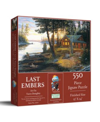 Last Embers 550 piece Jigsaw Puzzle for Adults