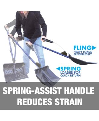 Shovelution Snow Shovel with 20" Shovel Blade and Handle, SJ-SHLV20