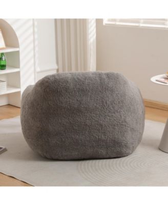 Cozy Bean Bag Chair with Armrests Spacious and Memory Foam Filled