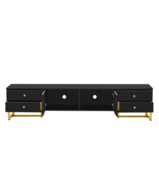 TV Stand for 65+ Inch TV Modern Entertainment Center