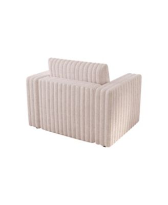 Plush Modular Sofa Single - Light Pink