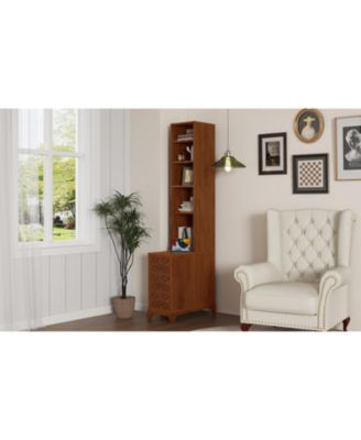 End Table with 3 Drawers & 4 Shelves