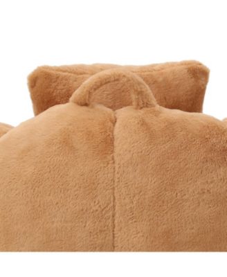 Giant Faux Fur Bean Bag Chair with Filler