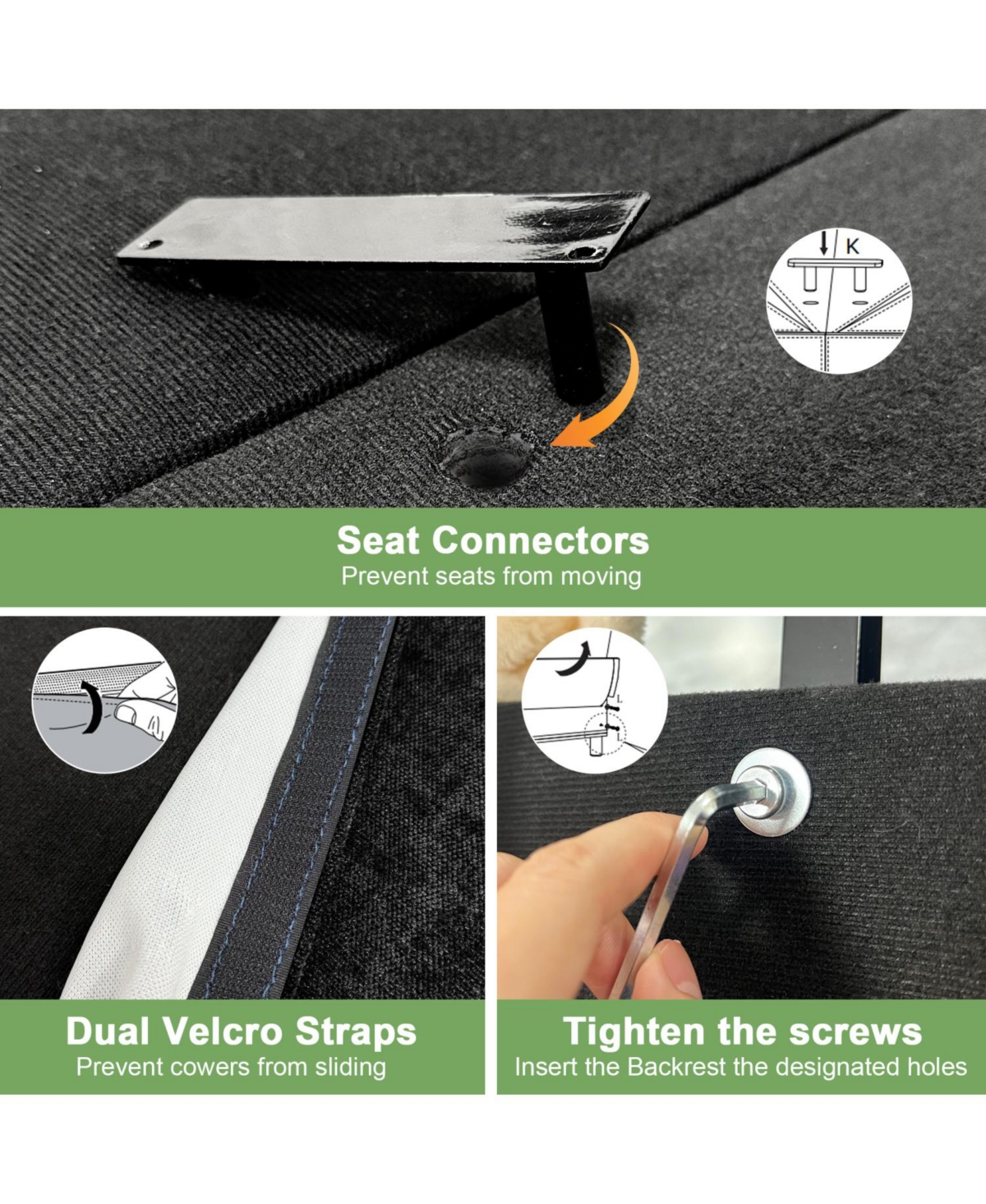 Streamdale Furniture Set of 2 Slipcovered Armchairs