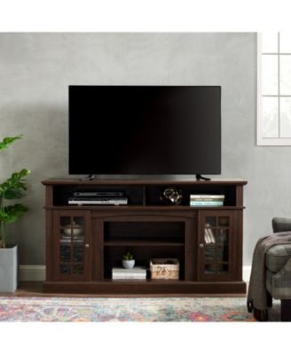 Espresso TV Stand - Modern Entertainment Console for TVs Up to 65"