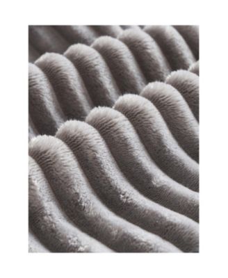  150" Sectional Sofa with 2 Ottomans, Light Grey Corduroy