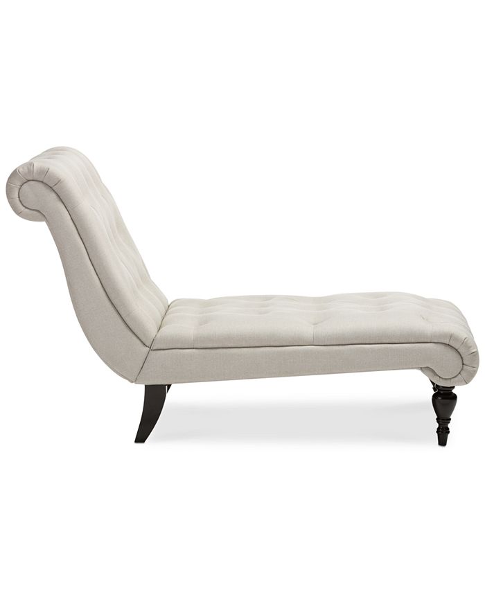 Furniture Light Beige Chaise Lounge Macy's