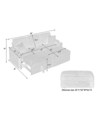  30-inch Green Foot Rest- Comfort, Support, and Temporary Throne