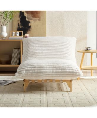 Streamdale Corduroy Accent Armless Sofa