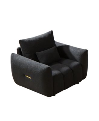 36.8" Teddy Fabric Sofa - Modern Lounge Chair