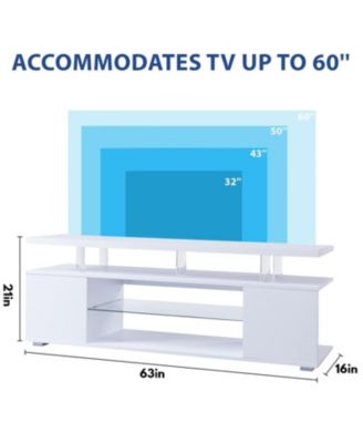 Streamdale TV Stand for 70 Inch TV with Storage Cabinet